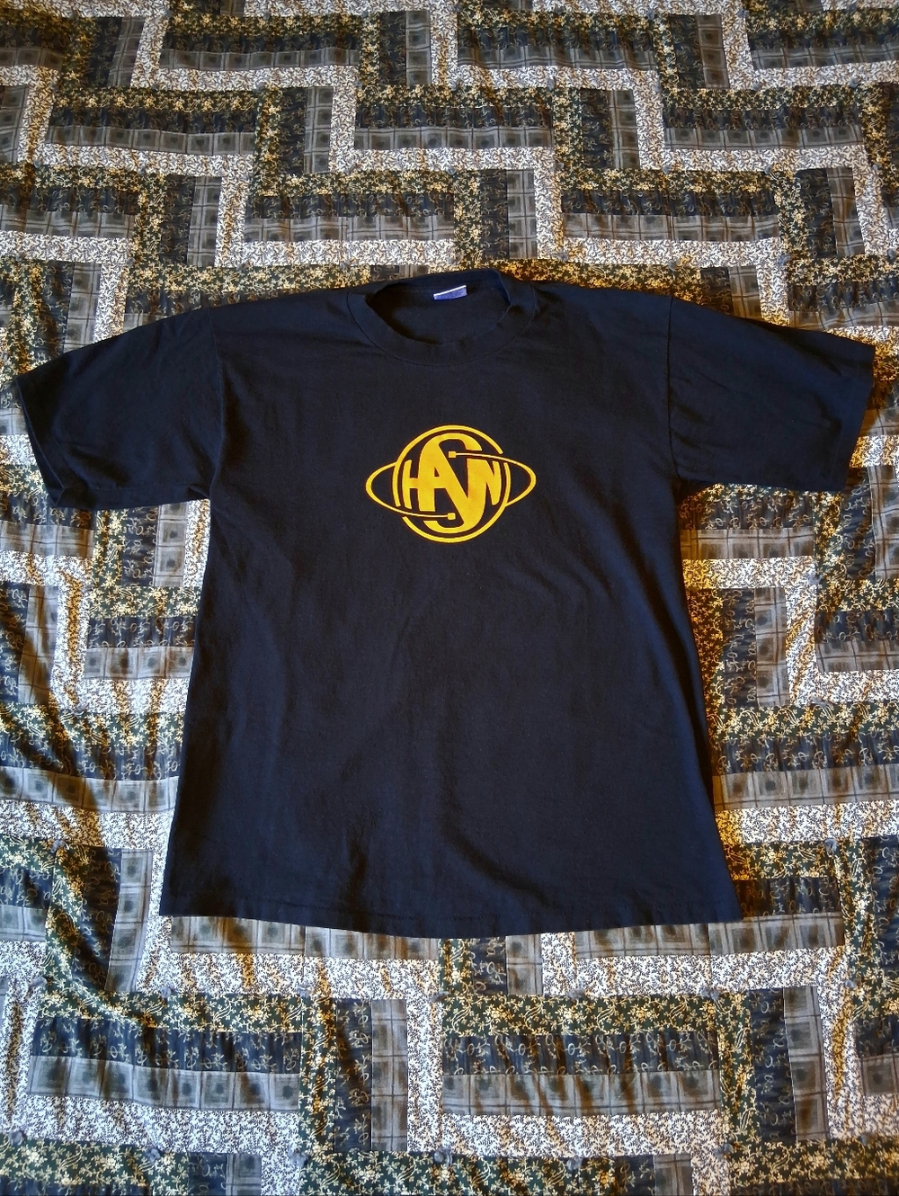 VTG Y2K All Sport Events Hanson Band Double Sided Black T-Shirt Adult Large